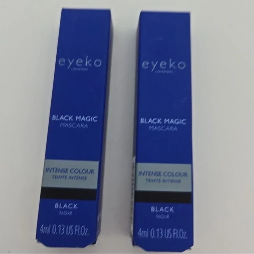 Eyeko Black Magic Mascara Travel 4ml‎ Black Intense Color Set of 2 New